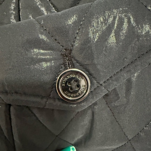 Burberry London girls Navy Quilted Jacket Size 14 Y - Picture 4 of 7